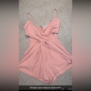 Pink romper